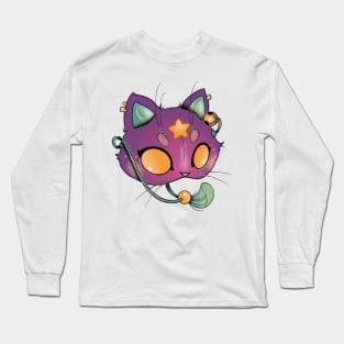 cat mask Long Sleeve T-Shirt